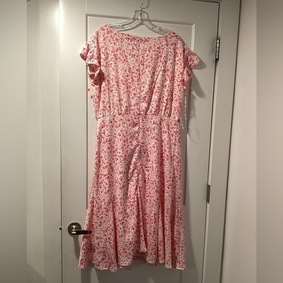 NWOT DKNY Abstract-Print Midi Dress Size 12 - Picture 2 of 5